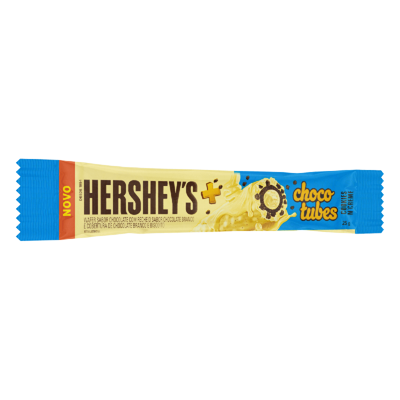 CHOCOLATE BRANCO CHOCOTUBES HERSHEY 25G